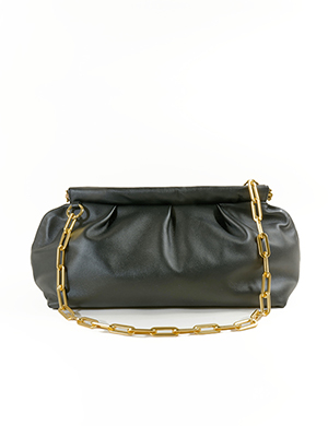 Sac cuir rembourré Coco noir