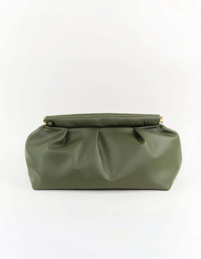 Sac à main cuir souple Coco Kaki | Atelier Farny