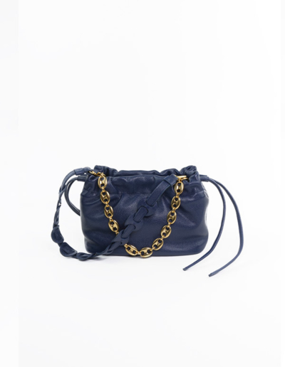 Sac Femme Minipam Bleu Marine | Atelier Farny