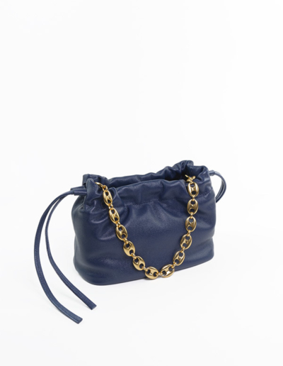 Sac Femme Minipam Bleu Marine | Atelier Farny