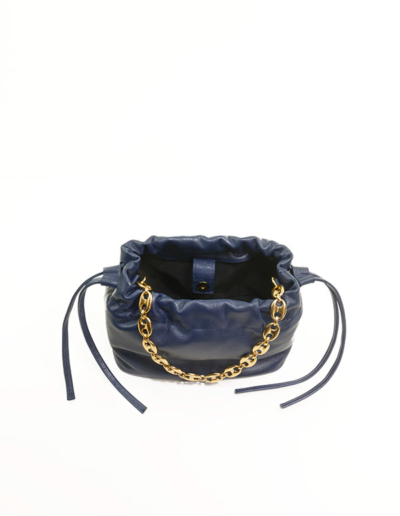 Sac Femme Minipam Bleu Marine | Atelier Farny